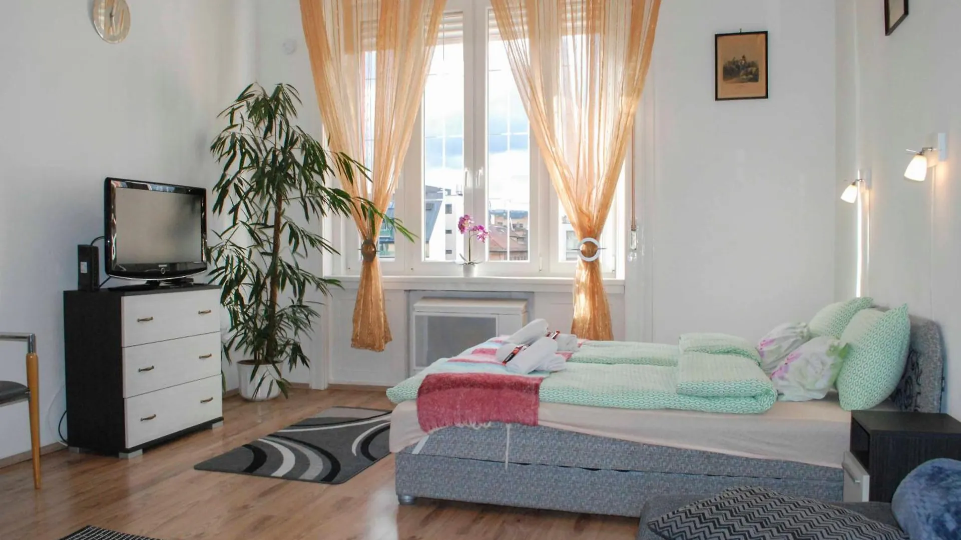 Free Garage!!! Downtown Apartment Near The New York Coffee House Budapešť